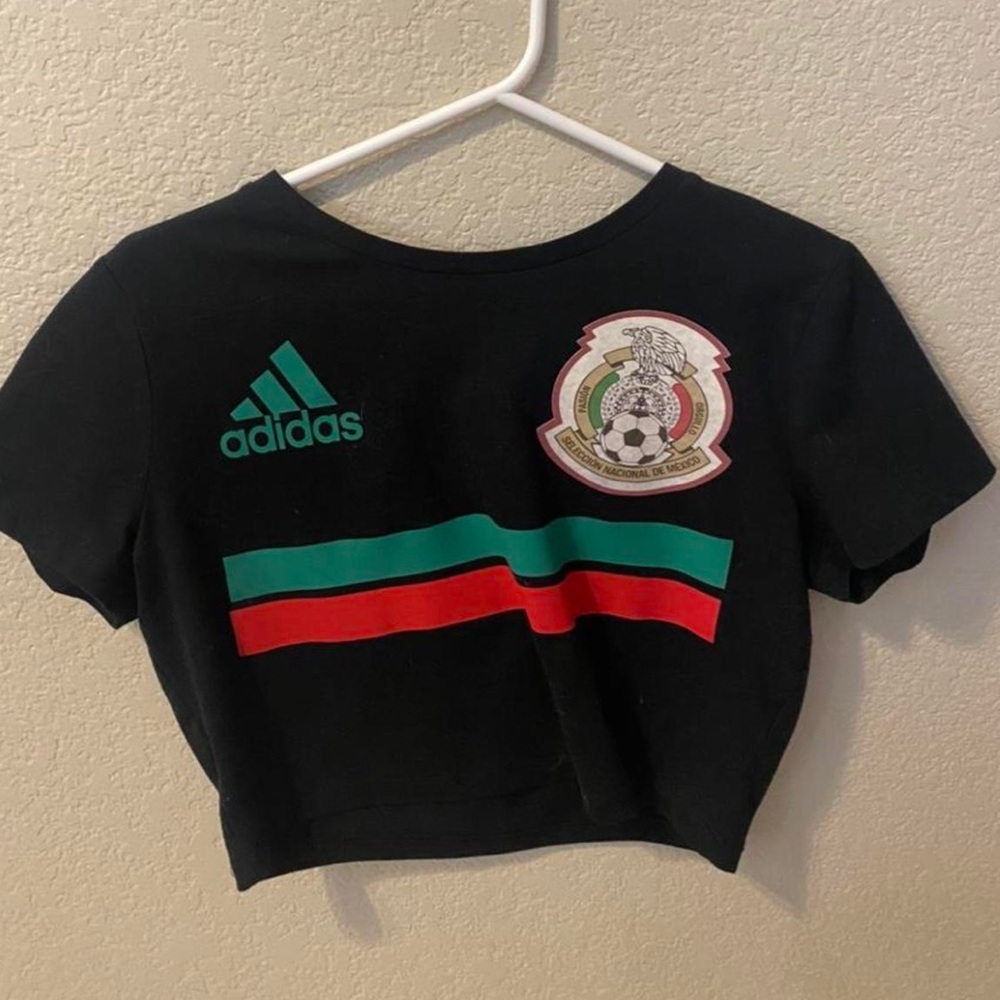 mexico adidas croptop